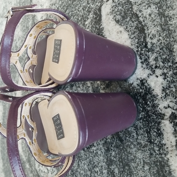 White House Black Market Sandals ❤Sz 7M❤ Awesome ❤ - Picture 3 of 6